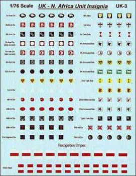 British North Africa Unit Insignia