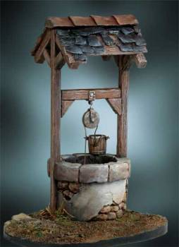 Rustic Well Display Base