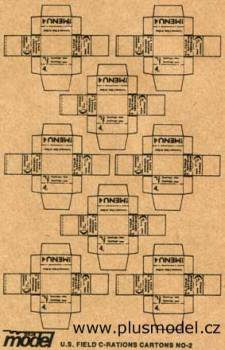 US Field C-Ration Cartons