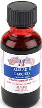 Transparent Red Lacquer 1oz. Bottle