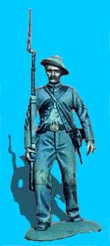 Confederate Advancing, Shoulder Arms