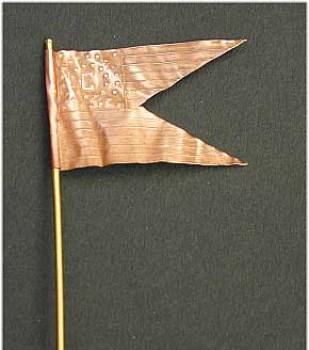 Union Cavalry Battle Flag & Pole