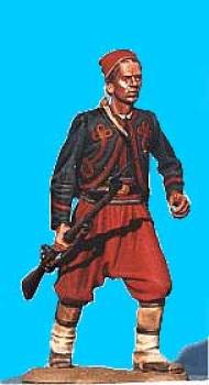 5th New York Zouave Charging, Rifle at Trail