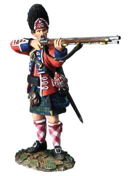 Clash of Empires: British 42nd Royal Highland Regiment Grenadier Standing Firing No.1