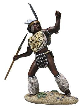 Zulu War Collection: Zulu uThulwana Regiment Throwing Spear