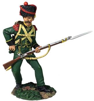 Napoleonic: Nassau Grenadier Reaching For Cartridge No. 2 1815