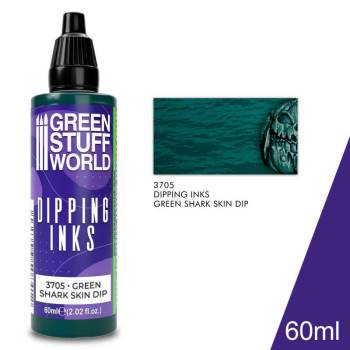 Dipping ink 60 ml - Green Shark Skin Dip