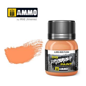 Dio Drybrush Paint - Flesh 40ml