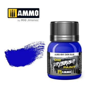 Dio Drybrush Paint - Dark Blue 40ml