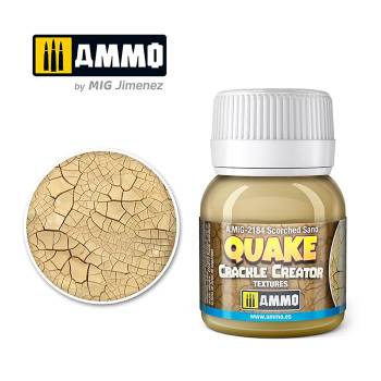 Ammo By Mig Quake Crackle Creator Textures - Scorched Sand 40ml