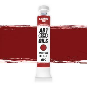 Abteilung 502 Modeling Oil Paint- Cadmium Red