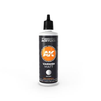 Matt Acrylic Varnish 3rd Generation Acrylic Paint