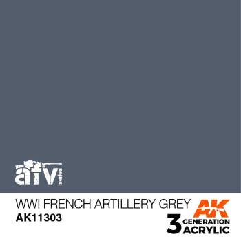 AFV Series WWI French Artillery Grey 3rd Generation Acrylic Paint