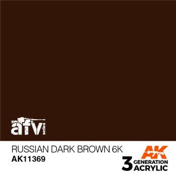 AFV Series Russian Dark Brown 6K 3rd Generation Acrylic Paint