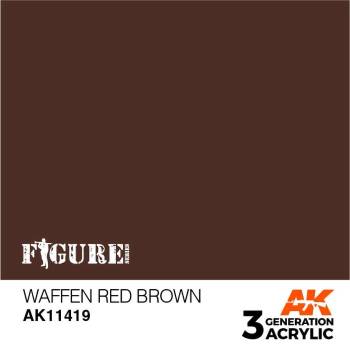 Figures Series Waffen Red Brown 3rd Generation Acrylic Paint