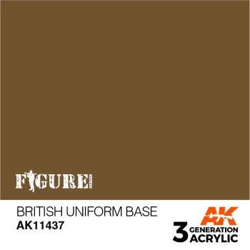 Figures Series British Uniform Base 3rd Generation Acrylic Paint