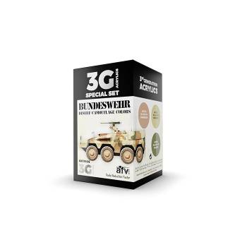 AFV Series Bundeswehr Desert Camouflage 3rd Generation Acrylic Paint Set