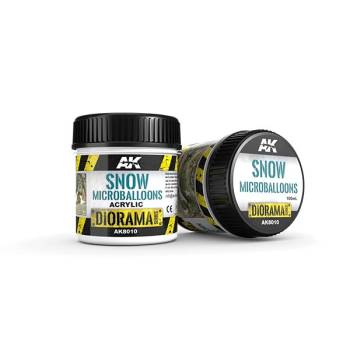 AK Interactive Diorama Series: Snow Microballoons 100 ml.