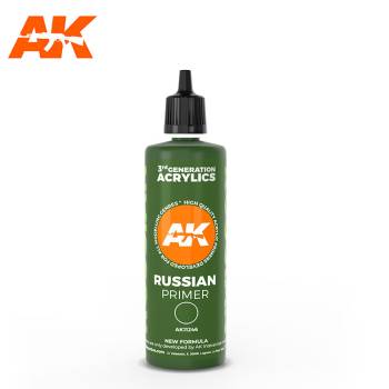 Russian Green 3G Acrylic Surface Primer 100ml