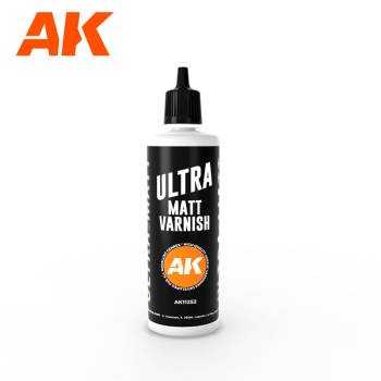 AK Interactive Ultra Matt Varnish 100ml Bottle