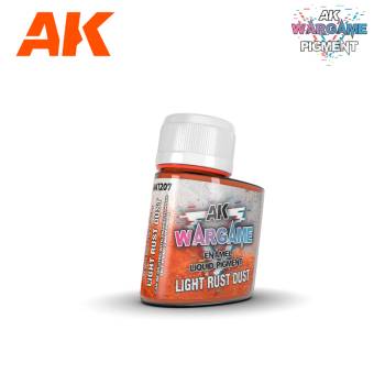 AK Interactive Wargame Enamel Liquid Pigments: Light Rust Dust