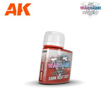 AK Interactive Wargame Enamel Liquid Pigments: Dark Rust Dust