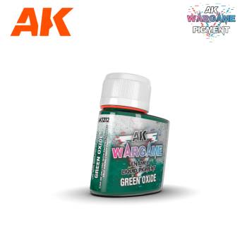 AK Interactive Wargame Enamel Liquid Pigments: Green Oxide