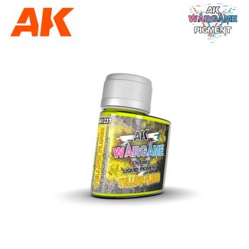 AK Interactive Wargame Enamel Liquid Pigments: Yellow Fluor