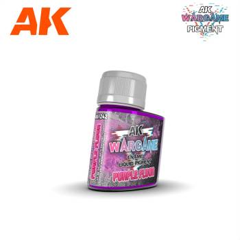 AK Interactive Wargame Enamel Liquid Pigments: Purple Fluor