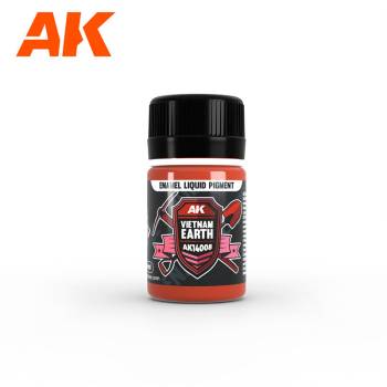 AK Interactive Vietnam Earth Enamel Liquid Pigments