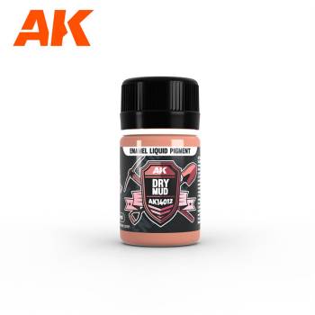 AK Interactive Dry Mud Enamel Liquid Pigments