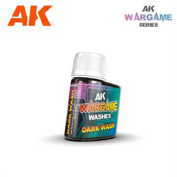 AK Interactive Wargame Enamel Washes - Dark