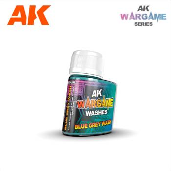 AK Interactive Wargame Enamel Washes - Blue Grey