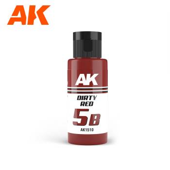 Dual Exo: 5B Dirty Red Acrylic Paint 60ml Bottle 