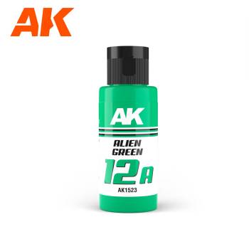 Dual Exo: 12A Alien Green Acrylic Paint 60ml Bottle