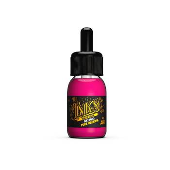 AK Interactive Acrylic Ink - Pure Magenta