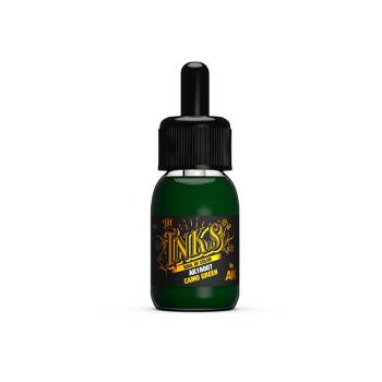 AK Interactive Acrylic Ink - Camo Green