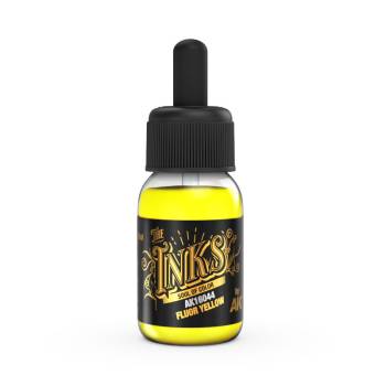 AK Interactive The INKS Fluor Yellow 30ml