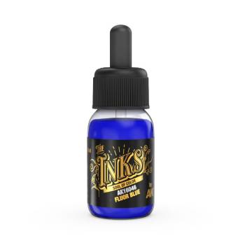 AK Interactive The INKS Fluor Blue 30ml