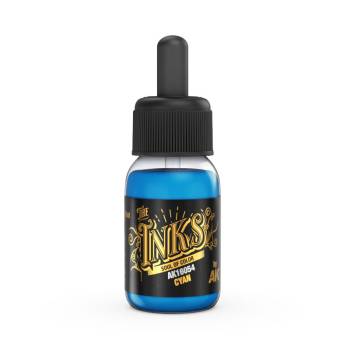 AK Interactive The INKS Cyan 30ml