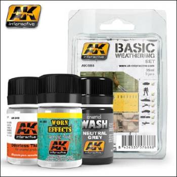 AK Interactive Basic Weathering Set