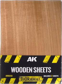 AK Interactive Diorama Series: Wooden Sheets