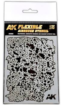 AK Interactive Flexible Airbrush Stencil 1/48 1/72