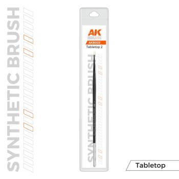 AK Interactive Tabletop Brushes - Synthetic Brush Tabletop 2