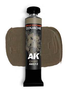 AK Gouache: Grime Weathering Paint 20ml Tube