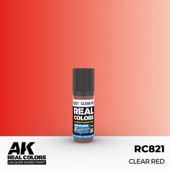 Real Colors Standard: Clear Red Acrylic Lacquer Paint