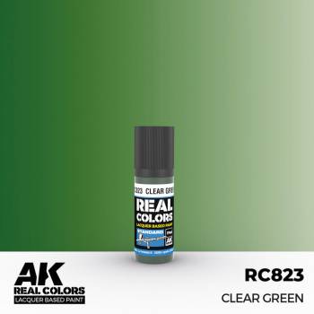 Real Colors Standard: Clear Green Acrylic Lacquer Paint