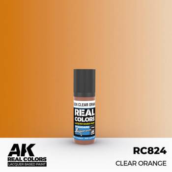 Real Colors Standard: Clear Orange Acrylic Lacquer Paint