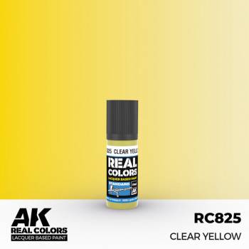 Real Colors Standard: Clear Yellow Acrylic Lacquer Paint