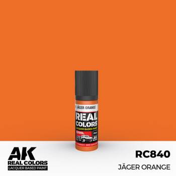 Real Colors Civil: Jager Orange Acrylic Lacquer Paint